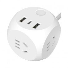 Удлинитель Xiaomi AIGO Rubik's"s Cube socket with power adapter 18w (White) - Фото Удлинитель Xiaomi AIGO Rubik's"s Cube socket with power adapter 18w (White) - Фото