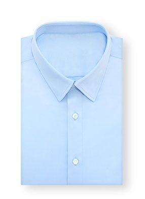 Рубашка с коротким рукавом MatchU Still Smart Custom Bamboo Fiber (Blue/Голубой) 