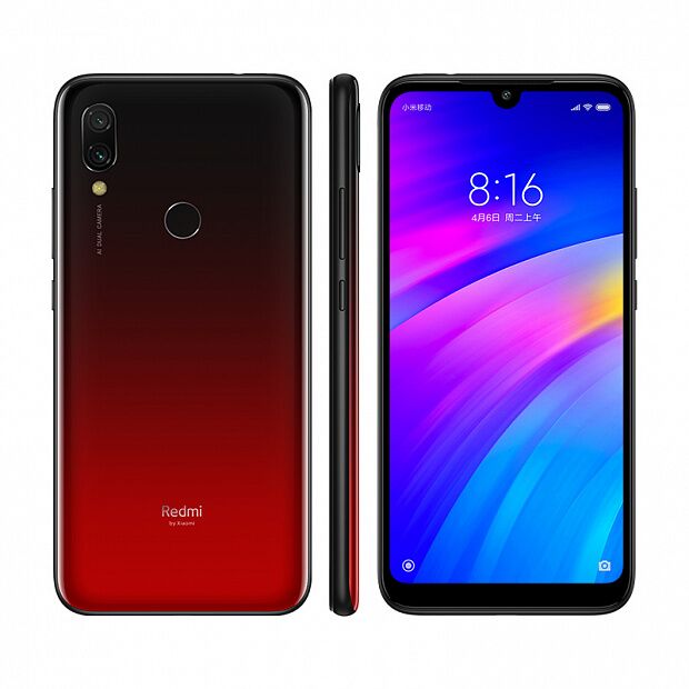 Смартфон Redmi 7 64GB/3GB (Red/Красный) - 2