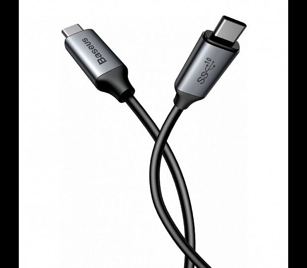Кабель Baseus C-Video Functional Notebook Cable (Dark Grey/Темно-серый) - 1