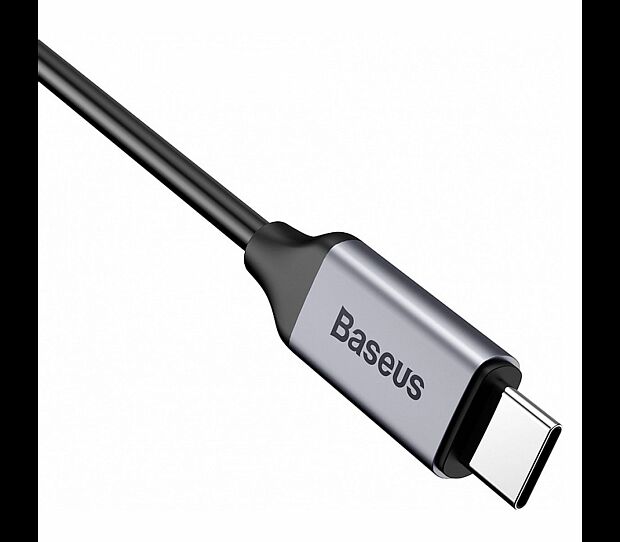 Кабель Baseus C-Video Functional Notebook Cable (Dark Grey/Темно-серый) - 3