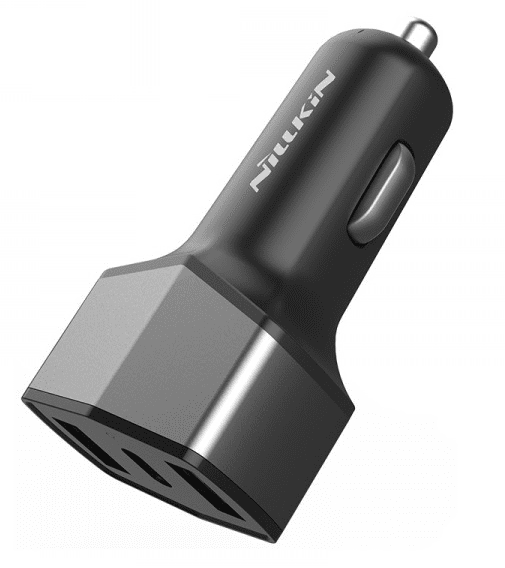 Автомобильное ЗУ Nillkin Celerity Car Charger (3 USB) (Black/Черный) - 2